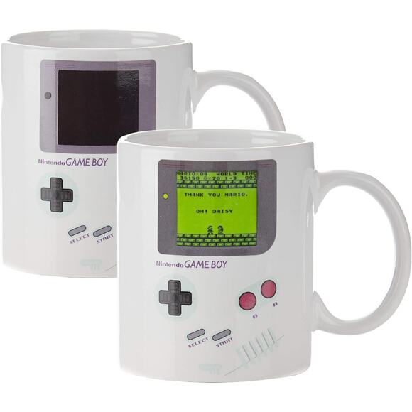 Nintendo Gameboy Heat Change Drink Mug New in Box Mario Officially Licensed - Picture 1 of 12